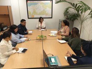 Reunión con personal del Corredor Interoceánico del Istmo de Tehuantepec