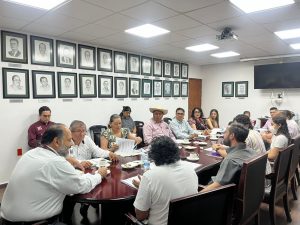 Reunión de la mesa Interinstitucional para la Regularización de Predios Escolares.